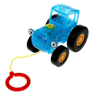 Музыкальная развивающая игрушка Каталка Синий Трактор Умка HT848-R5 01